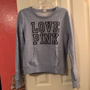 Victoria’s Secret pink sweatshirt